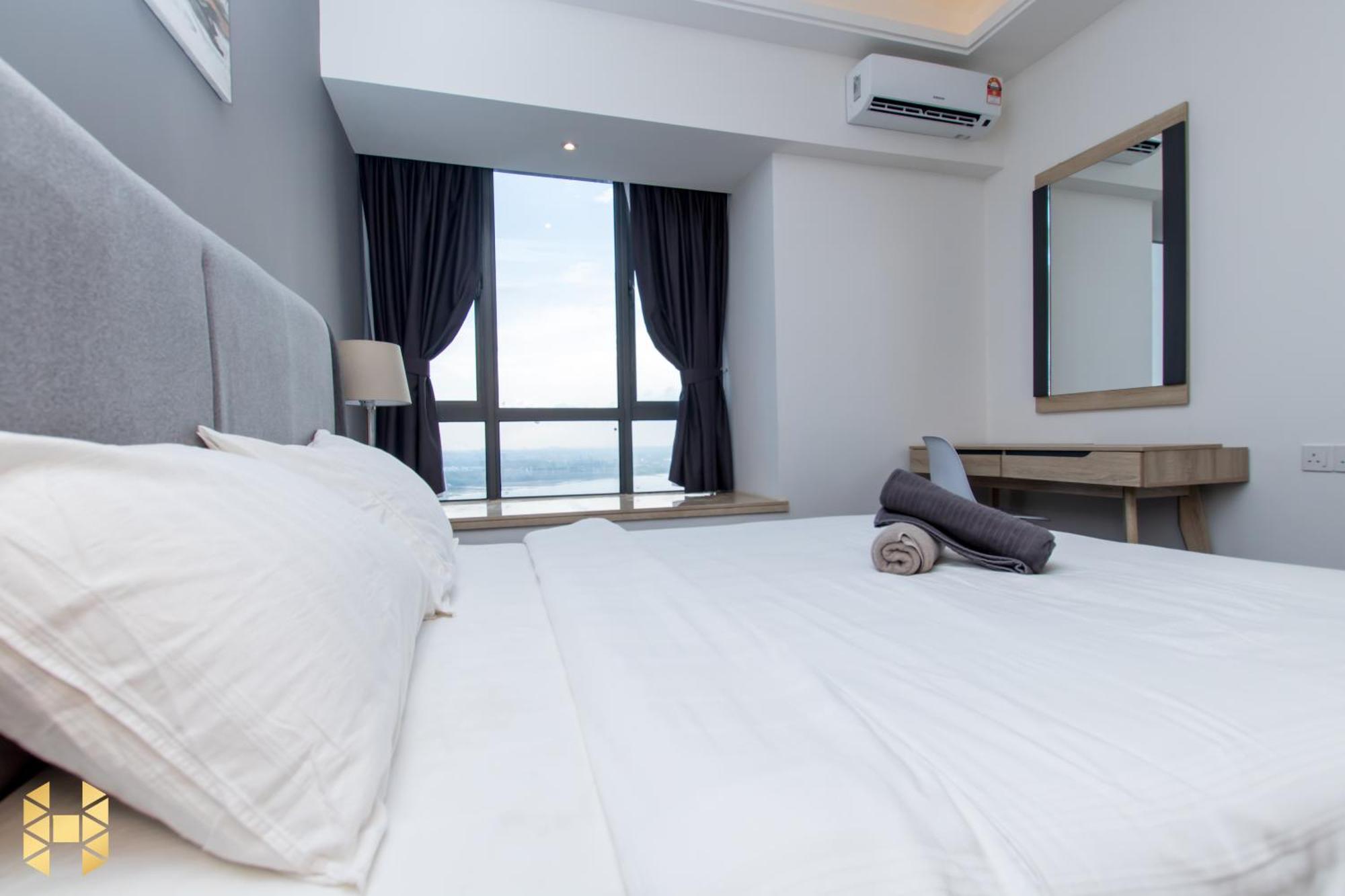 R&F Princess Cove Ciq Premium Sea & City View Suites By Neo Johor Bahru Pokoj fotografie